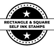 Rectangle & Square Self Ink Stamps